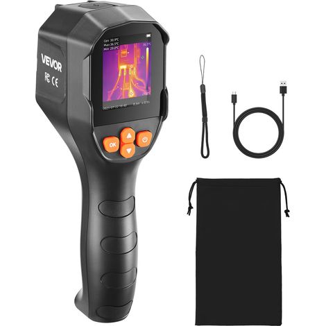 Caméra Thermique Résolution TISR 240x180 pixels Imageur Thermique Résolution IR 96x96 pixels Vision 2 Mpx, Fréquence Rafraîchissement 25 Hz, -20 °C à 550 °C, 4 Modes Image, 6 Palettes Couleurs (1/5)