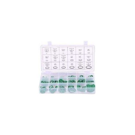 Kit de joints pour compresseur de climatisation automobile (assortiment de 270 joints, kit de joints en caoutchouc, vert) (1/4)