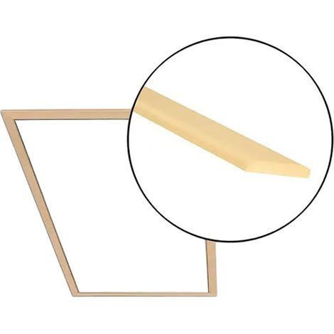 Lattes en bois naturel pour escalier escamotable - LXLP/70x140