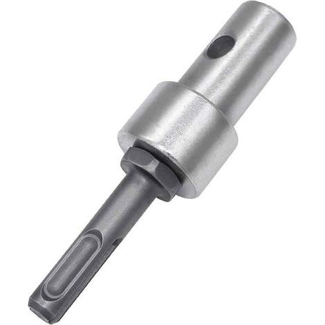 Augment drill adapter, ice auger adapter, keyless thread, round shank drill chuck adapter (1/5)