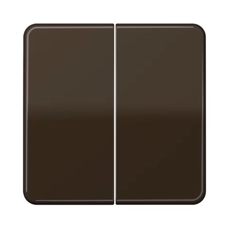 Jung Balancín doble, Duroplast, Serie CD, marrón CD 595 BR