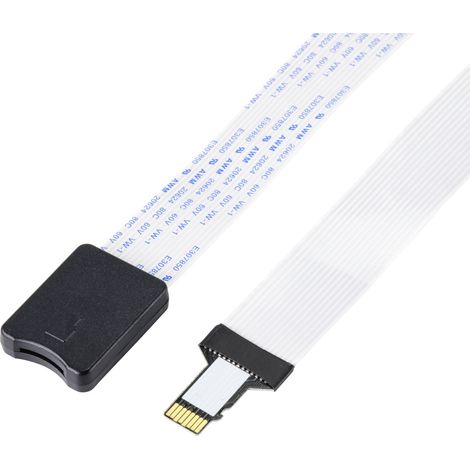 TRU COMPONENTS Kabelsatz Raspberry Pi®, Banana Pi, Asus, Rock Pi [1x MicroSD-Stecker - 1x MicroSD-Ka (1/3)