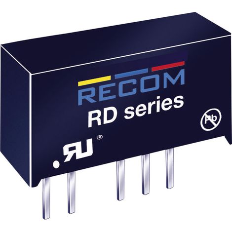 RECOM RD-2415D DC/DC-Wandler, Print 24 V/DC 15 V/DC, -15 V/DC 66 mA 2 W Anzahl Ausgänge: 2 x Inhalt