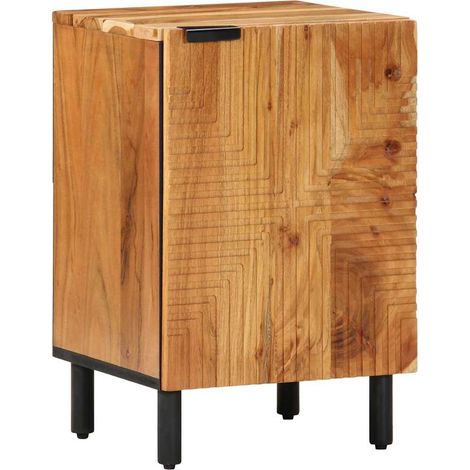 Maison Exclusive - Badezimmerschrank Braun 38 x 33 x 58 cm Massiv