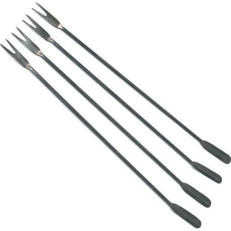 Lot de 4 brochettes de fruits de mer 18 cm Metaltex (1/5)