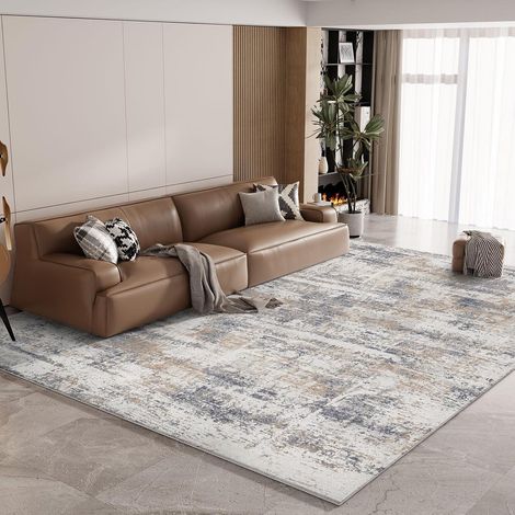 Teppich Vamcheer Moderner Flauschig 120x170 Blau Grau (1/5)