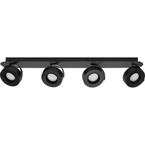 OSRAM DECOR SPOT VENUS, 21W, 910lm, noir, spot, têtes réglables, utilisation polyvalente, spot d’intérieur, ton blanc chaud, finition supérieure, montage facile (1/4)