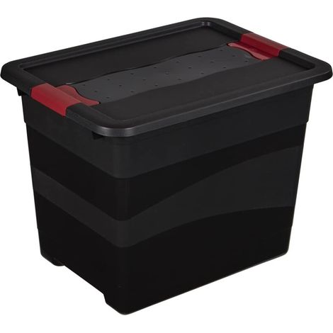 la-ka-pe Eckhart boîte de rangement graphite 24 litres (1/5)