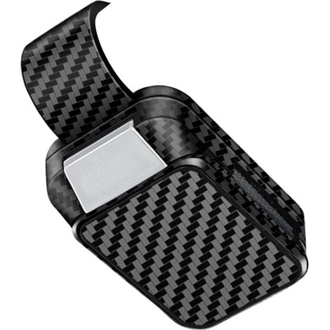 Clip de lunettes de soleil pour visière de voiture, clip de lunettes de soleil - Organiseur de lunettes de soleil élégant multifonction - Stable et antidérapant - Accessoire automobile portable (1/4)