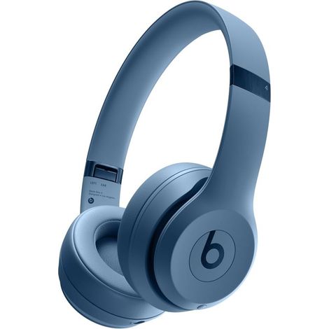 Beats Solo 4, Auriculares supraaurales inalámbricos Bluetooth, hasta 50 horas, Azul pizarra (1/5)