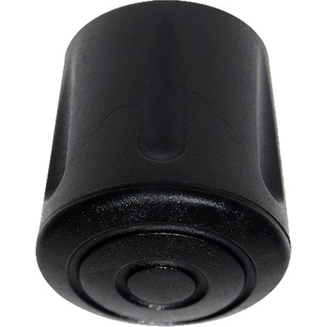 embout rond en caoutchouc cnt08 16-17mm ne, 25 unid. micel (1/2)