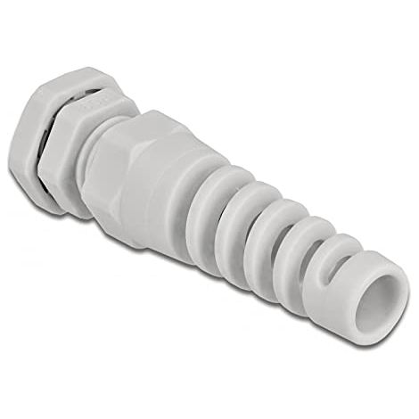 DELOCK PRESSE-ÉTOUPE PG9 AVEC DÉCHARGE DE TRACTION - GRIS 60342