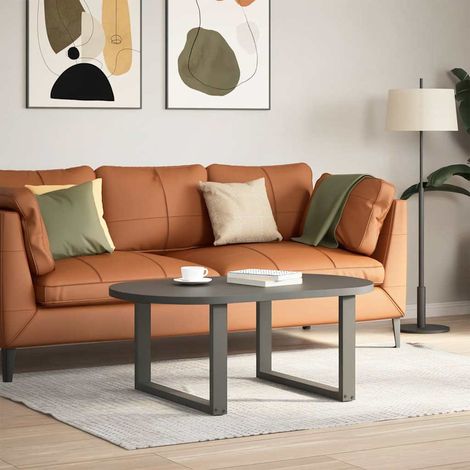 Maison Exclusive - Couchtischbeine U-Form 2 Stk. Anthrazit 70x(42