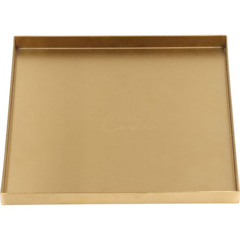 Plateau en Acier Inoxydable Doré pour Bijoux, Maquillage, Restauration et Organisateur de Bar (1/5)