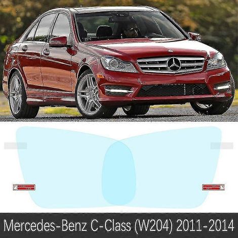 Film de protection pour rétroviseur intérieur Mercedes-Benz Classe C W203 W204 W205 (2001-2020) - Accessoires autocollants anti-buée et imperméables - Classe C (W204) 2011-2014 (1/5)