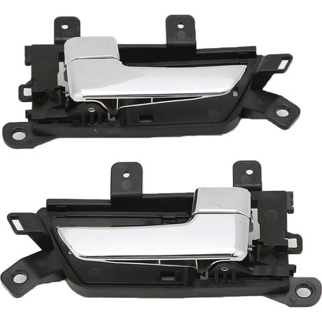 Poignées de portes intérieures en argent pour KIA BORREGO 2009-2011 - Lot de 2 pièces (1/5)