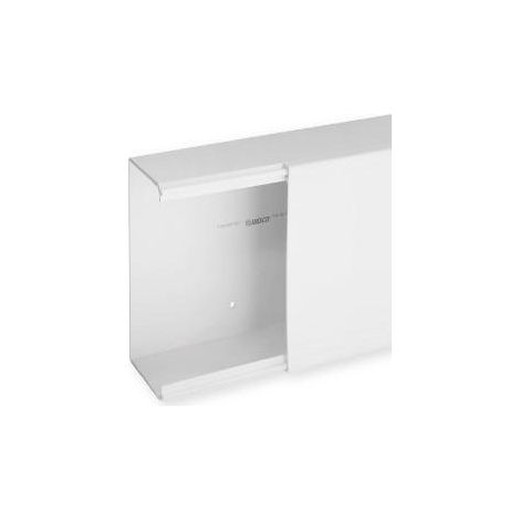 Goulotte de distribution non cloisonnable TA-E 200x80 1 compartiment blanche IBOCCO B00357