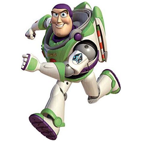 Sticker géant phosphorescent et repositionnable Toys Story avec Buzz l'éclair de Disney 45,7CM X 101,6 (1/3)