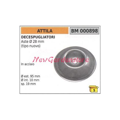 Coppetta fissa coppia conica ATTILA decespugliatore 000898 FORO 10 mm
