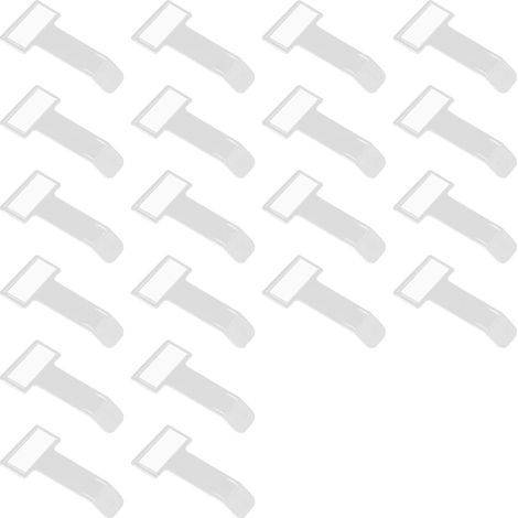 Support Carte Handicapé Pare Brise, 20 Pièces Porte Carte Handicapé Pare Brise, Support Carte VTC, Porte Caducee Voiture, Clip de Ticket de Pare-Brise, Clip Ticket adhésif pour Pare-Brise de Voiture (1/5)