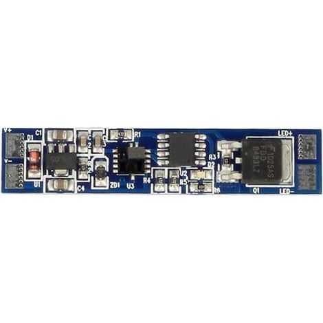 Interruttore Sensore Prossimità 12V 24V 8A Per Strip Led Profilo Alluminio