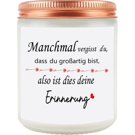 Lavendel Duftkerze 220g Sojawachs, handgefertigt, Geschenk für Frauen