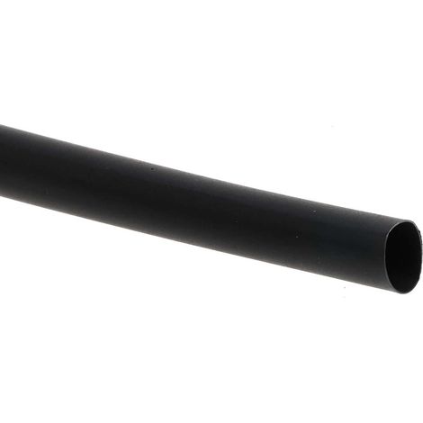 Gaine thermorétractable RS PRO, Dia. 12.7mm Noir rétreint 2:1, 1.2m ( Prix pour Paquet de 5 )