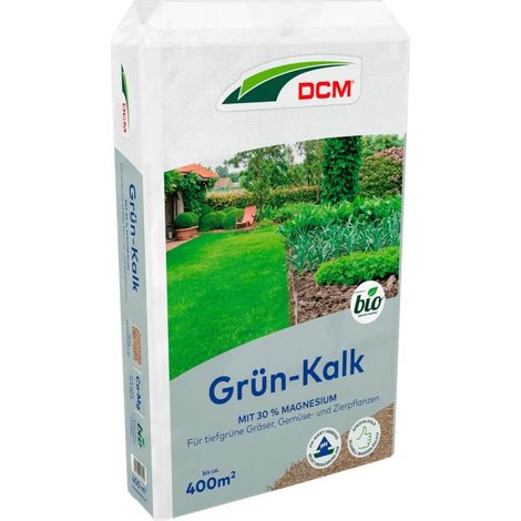 Cuxin Grün Kalk 20 kg : chaux spéciale facile à épandre pour pelouses et jardins d'agrément (1/4)