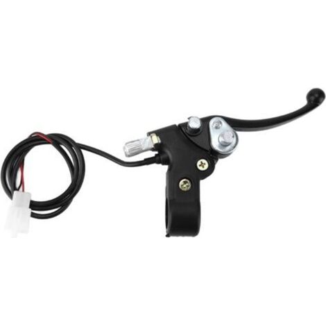 Maneta de freno y embrague derecha de 22 mm con cable para mini quads de 2 tiempos de 47 cc y 49 cc -Crezuo
