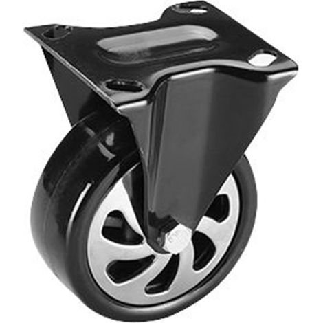 RUEDA FIJA REFORZADA PARA CARROS 5x2"