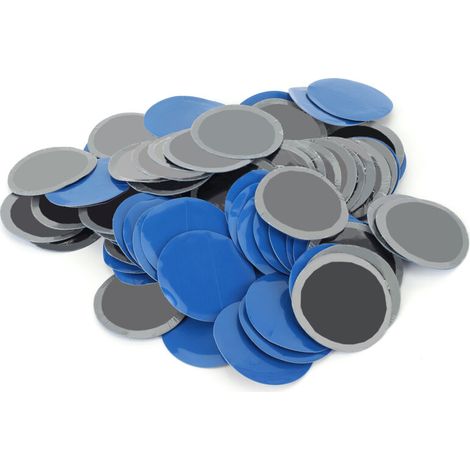 Kit universale di riparazione forature per pneumatici, in gomma, diametro 58 mm, per auto e moto, 80 pezzi. (1/4)
