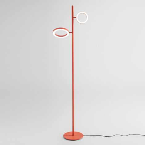 Piantana moderna gea luce gpia32 led alluminio dimmerabile orientabile (1/5)