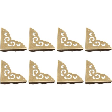 Protections d'angle métalliques, coins de protection vintage pour (1/5)