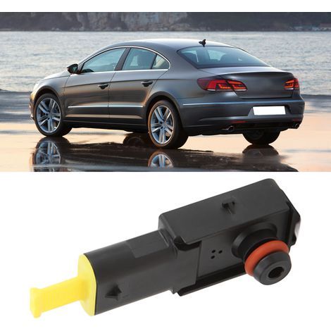 Ein schwarzer Bremskraftverstärker-Drucksensor für Kraftfahrzeuge, Modell 5Q0906207, kompatibel mit Volkswagen Golf, Passat, Polo und Arteon. (1/5)