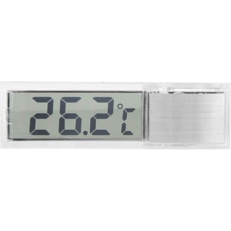 Transparentes digitales 3D-LCD-Thermometer für Aquarien zur Messung der Meerwassertemperatur (1/4)