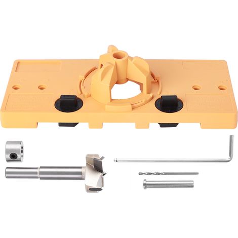 Ouvre-Porte Pour Charnière - 35 mm - Pour Bois - Ensemble Complet (1/5)