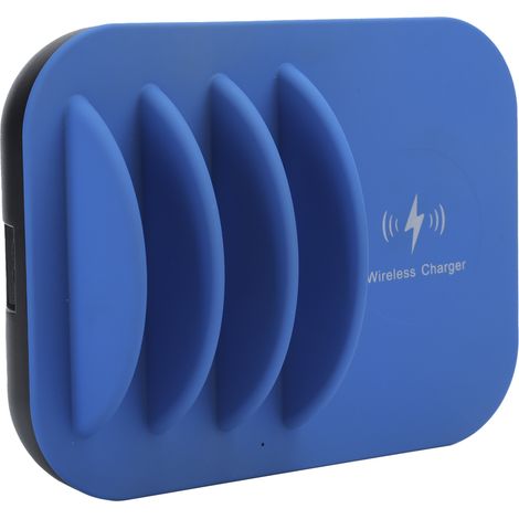 STW‑8128 Support de Charge Portable Multi-Ports pour iPhone, Huawei, Samsung, Xiaomi - Adaptateur EU (100‑240V)