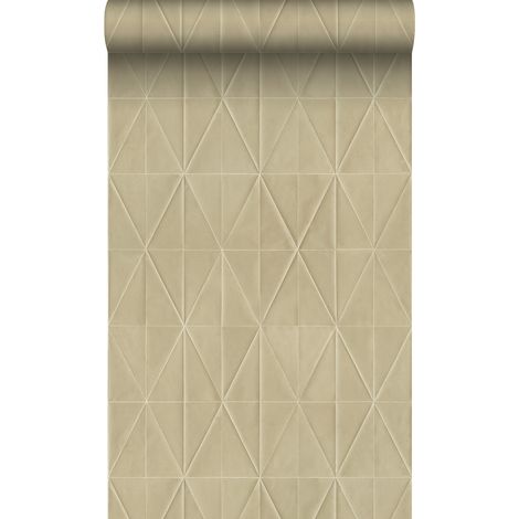 papier peint origami beige - Origin Wallcoverings (1/5)