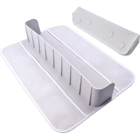 Foldable Shower Splash Guard, Silicone Bathtub Edge Screen, Bath Tub Corner Ideal for Children Bathhouse, Home, Bathroom, Product size: about 21.26x15.75x3.94 inches