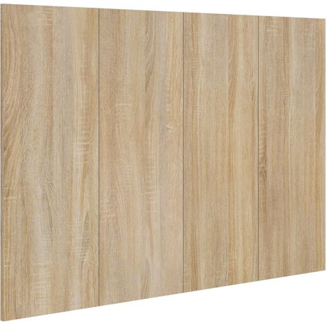 Maison Exclusive - Testiera Letto Rovere Sonoma 120x1,5x80 cm in Legno Multistrato