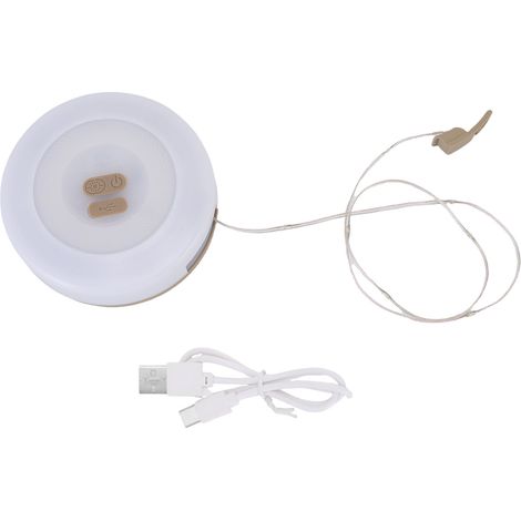 Guirlande LED Camping Rechargeable 10m Étanche IP67 3 Modes Lumière Ambiance Tente Extérieur Jaune (1/5)