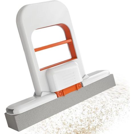 Mini Mop - Nettoyeur de Vitres Auto-Essorage Nettoyeur Portable Taches Comptoir Cuisine pour Fenêtre Sol Dur Miroir Appartement Carrelage Table Repas