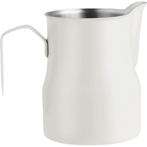 Pichet à Lait Acier Inoxydable 304 350ml Bec Anti-Goutte Poignée Confortable Échelle Intérieure pour Latte Art Café (1/5)