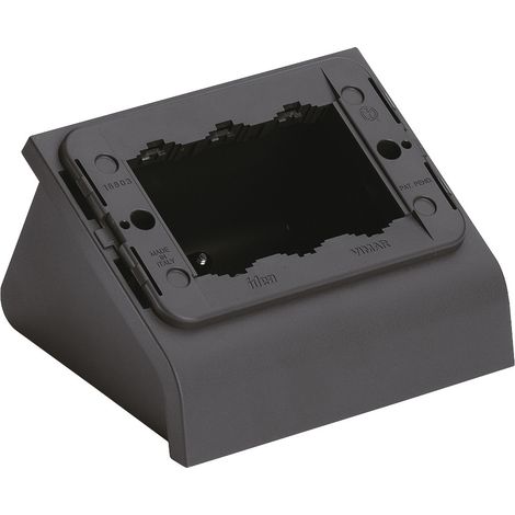 Vimar 16803 - Scatola da tavolo 3M - Idea - grigio (1/3)