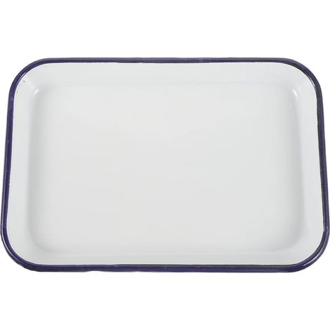 Moule à pâtisserie émaillé ménager -plaque de cuisson multifonctionnelle pour la cuisine (1/5)