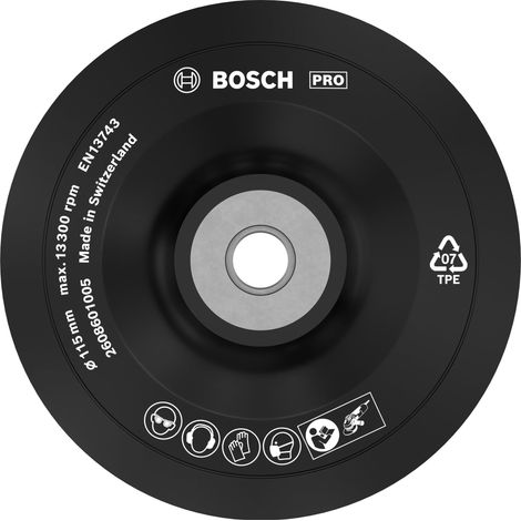 1x Plateau de ponçage souple PRO Backing Pad, M14 (1/5)