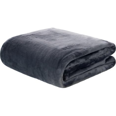 Plaid Anthracite 180 x 220 cm (1/3)
