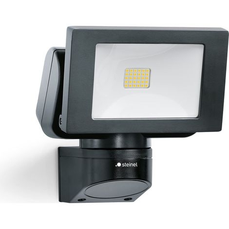 Projecteur LED extérieur LS 150, 14,7 W, Spot LED pour garage et jardin, blanc neutre (4000 K), IP44, noir, 1 Unité (1/5)