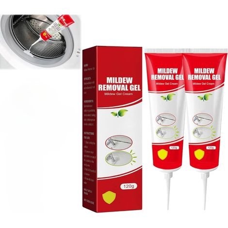 produit anti-moisissure nettoyant pour murs et plafonds anti-taches et pâte 2 pièces 120 g (1/5)
