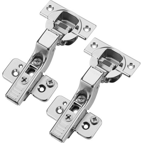 Blum Topfband 110° mit Schließautomatik inkl. Montageplatte mit Exzenterverstellung 173H7100, Innenanschlag 71B3750, 2er Set